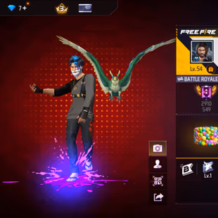 X262|Lvl 54|36 CHARACTER|22 BUNDLE SET|28 COSTUME|15 VEHICLE|109 WEAPON(2 EVO)|MEGALODON ALPHA SCAR LVL 2|MAJESTIC WOODP - Image 2