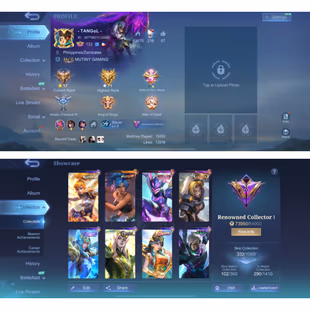 MOONTON | LV 163 | RECALL SEAL OF ANVIL CRAWLERS | ANNUAL HAYA - LUCKYBOX KARRIE + ZHASK | HERO 131 | SKIN 332 | BP 592K - Image 2