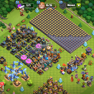 167 | SUPER CHEAP | [ 2x hero max ] Th18 close max | good troops strong defence | heros-100-105-69-75-55 - Image 2