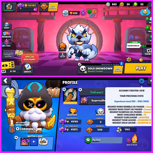 🔥[DG-1] LEV299-2018 ACCT 40K-TROPHIES 79-BRAWLERS 7-HYPERCHARGE 23-MAX POWER 160-SKINS 65-GEMS CHEAP INST - Image 2