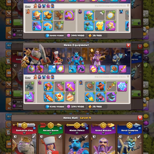 [MAX DEF TH16 DEAL]|[161 XP]|[10X EPIC HERO EQUIPMENT]|[DECENT HEROES]|[FULL ACCESS]|[INSTANT DELIVERY]|[SAFE & CHEAP BE - Image 4