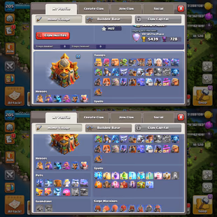 🔥10500 GEMS-2100 MEDALS🔥TH-16 NEAR MAX! XP-205! 3X EPIC EQUIPMENTS MAX! HEROES:-95-95-63-68-39-7! NICE PETS! BEST DEAL - Image 3