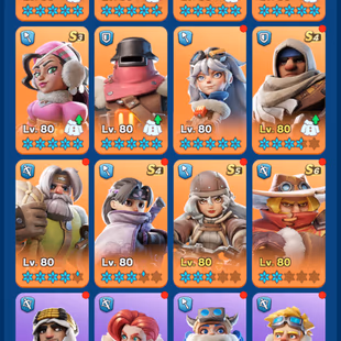 4 - FC 7 | Power 335M  | 31 Hero | 12 Hero Max | VIP 9 | 19 Skin | 1 Helios | 154k Gems |  INSTANT DELIVERY!  - Image 8