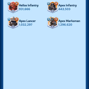 2 - 3 Char | FC 9 (607M) + FC 9 (540M) + FC 8 (395) | VIP 9 | 11 Skin | All 1 Helios | 233k Gems | INSTANT DELIVERY!  - Image 5