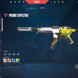 EU/TURK | Gold 3 Rank | Reaver Vandal | Prime Spectre | Radiant Entertainment System Phantom | All Guns Maxed | FA - Image 4