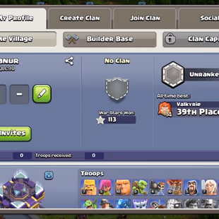 🌲[ TH-15 - 5 STARS TOWN HALL ]🌲S.BALL [20] - FIREBALL [20] - NICE EQUIPMENT || HEROS: 58-60-10-30-17 || RENAME FREE - Image 2
