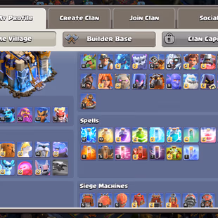 🔥Xp-266🔥 10k Gems || Th18 || 1467 Cwl Medals || High Epic Equipment || Heroes 101-102-85-75-51 || Nc Available ||  - Image 3