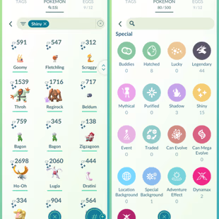 Lvl 50+ [Hundo Lunala] | 44 Legendary | Solgaleo | Zacian | Kyogre | Lugia | Regieleki | Regidrago | Instinct | 747 - Image 5