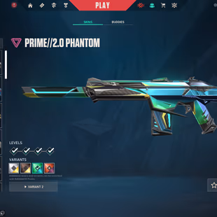 EU | 20 Skins | Prime//2.0 Phantom | Prime Vandal | 5.3K VP Spent | Unranked | Instant - Image 1
