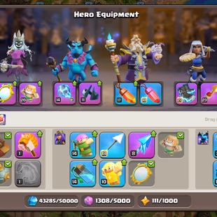 🔥Scenery Account🔥 || Th18 || High Epic Equipment || Heroes 90-96-72-75-45 || 1400 Cwl Medals || 6 Builders || Cheapest - Image 4