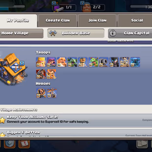 🔥3 HERO MAX - VERY CHEAP - TH:17 - Lvl:230 - BK:93 🥺- AQ:100 - PC:61 - GW:75 - RC:50 - BEST SELECT - Image 5