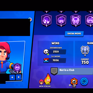⭐CHALLENGER COLT⭐234 SKINS | 59.400 TROPHIES | 93 BRAWLERS | 20 HYPERCHARGE | 24 MAX | 12 PRESTIGE | 18 BUFFIES - Image 6