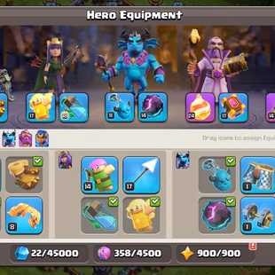 ❗[ PREMIUM TH-15 ]❗HEROS: 75-90-58-65-33 || FIREBALL [MAX] || R.SPEAR - E.BOOT [14] || STRONG DEF - TROOPS - BEST DEAL - Image 5