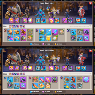 Th15 Almost Max [Medals 2375] [] 6 Heros Max [] Equipments-9-Epic Full Max [] XP-196 [] Base Full Max [] BEST-DEAL - Image 3