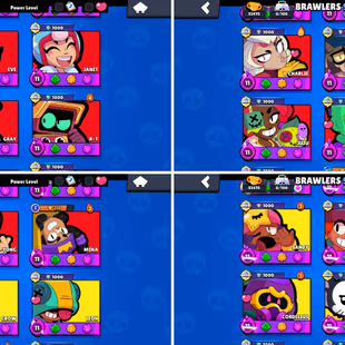 99/99 MAXED BRAWLERS!!! 92K Trophies LVL224 | 99/99 Brawlers | 99 Max Brawlers - 73 Hypercharge | 324 Skins | 929 Pins  - Image 6