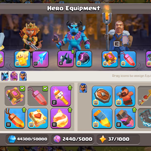 TH 17 ALMOST MAX-XP 218-CHILD ID-HER0 100-100-75-50-EPIC SB[MAX] EB[MAX] GG 20 FA 17 RS 26-MEDALS 1886-NC YES-BEST DEAL - Image 7