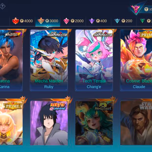 ML 364 legend Alucard Naruto suyou HXH Dyrotth aspirant Ruby Chang'e prime Claude Beratix LUCKYBOX 5 star 2 champion Br - Image 4