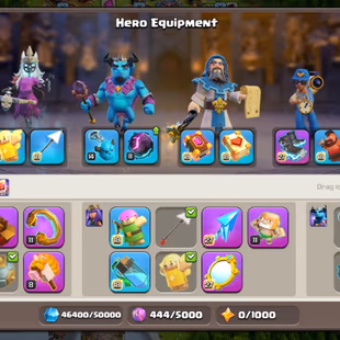 TH 18 ALMOST MAX-XP 236- 5 HERO MAX DK 15-[ 7 EPIC EQUIPMENT MAX-WALLS FUL MAX-DEFENSE MAX-TROPS ALMSOT MAX-NC 500-BEST - Image 6