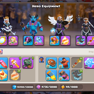 🌟10 EPIC MAX | TH-18 MAX DEFENCE 🌟RARE LEGENDARY SNAKE SCENERY | MAGIC FULL SKIN SET | 9K L.TROPHY | BEST DEAL - Image 7