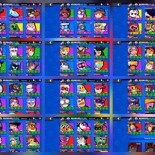 Trophy 23.6K | 69x Brawler (16x Max) 2x Titles | 174x Skin's [Rename Yes] 11k Coins | CR Arena 23 [Trophy 9K] Instant - Image 4