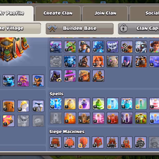 🔥[ 22'000 GEMS - 1700 MEDALS ]🔥PREMIUM TH-16 || FIREBALL [22] | HEROS: 80-90-52-63-29 || LVL 16 WALLS || BEST DEAL - Image 4