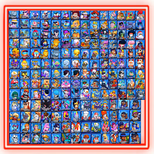 502 Skins |  Lvl 187 | 99 Brawlers | 99 max 97 Hypercharged |  736 Gems 53k Bling Meteoric Fame2 - Image 2