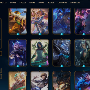 SEVER [ NA ] - 219 LVL  - SLIVER III - 60 SKINS - 150  CHAMP [ 25123 BE - 53 RP ] - FULL ACCESS  - Image 3