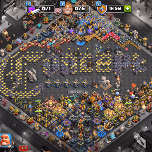 [PREMIUM]🔥SUPERIOR TH18💎Heros lvl 105-105-95-80-55-16 | 55 Heros Skins | 5 Premium Sceneries | Epic Max equipment |  - Image 1