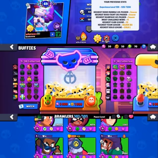 95K TROPHY|8 BUFFIES|66 MAX|55 HYPER|365 SKINS|10 LEGENDARY SKINS|600 PINS|467 ICONS|220 SPRAYS|JOCK STU|FROST QUEEN|THO - Image 1