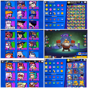 73K TROPHIES|67 POWER MAXED|49 HYPERCHARGE|53 PRESTIGE|180 GEMS|322 SKINS|500 PINS|436 PLAYER ICONS|SUPER RARE 80 SKINS| - Image 1