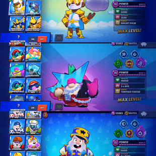 ✨ 96.912 TROPHY 💖 | 101/101 BRAWLERS | 101 MAXED BRAWLERS | 480 SKINS | XP 258 | FULL MAIL ACCESS | HYPERCHARGED 100 - Image 7