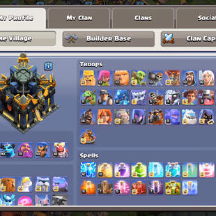 XP 241 | TH17 FULL MAXED | HERO 100-100-90-75-50-11 | NICE EQUIPMENT | FULL MAX BUILDER BASE - Image 3
