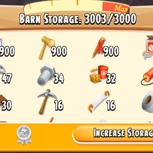 50 level | land tools Account | Barn 3000 | Silo 800 | 1M coin | land item's - Image 1