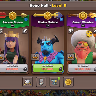 TH17 NEAR MAX |🔥2 HEROES MAX |🔥RARE 4 SIDE DECORATION | EPIC GG MAX FA MAX | 4K PLUS GEMS HAVE | NC 500 GEMS - Image 6