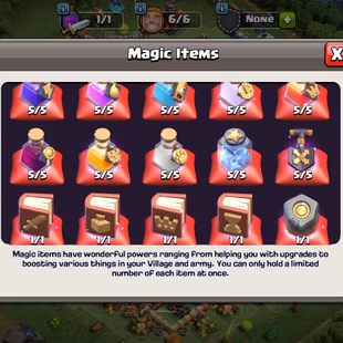 🔥15725 Gems🔥 || Th18 || 2500 Cwl Medals || All 15 Epic Equipment || Heroes 97-100-90-75-47 || 6 Builders || Nc Avail - Image 8