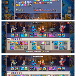 TH16 Max Account  Heroes 95!95!48!70!45!7 | 3 Epics Maxed | Loaded Magic Items | 900 CWL Medals - Image 4
