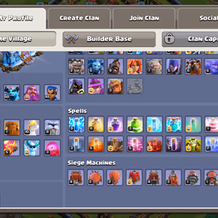 🔥Xp-230🔥 || Th18 Only Walls Low || Heroes 100-105-60-80-45 || High Epic Equipment || 6 builders || NC 1k Gems || Cheap - Image 3