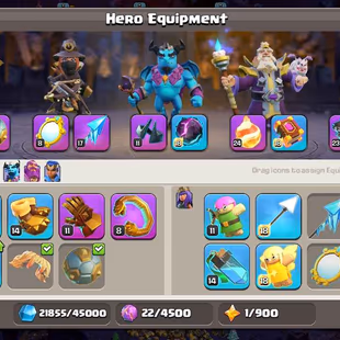 🔥[ COLSE MAX TH-15 ]🔥COSMIC SCENERY || HEROS:85-85-53-64-40 | 11X EPIC FB-RS[24] EB-SB[23] AF[17] MAX DEF-TROPS - Image 8