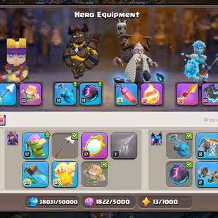 DRAGON ESCAPE SCENERY! TH18 CLOSE MAX!! HEROES 100-100-67-80-50! XP-251 MANY SKIN SCENERY! GG/MX FB/MX EB/MX AF/23 RS/MX - Image 6