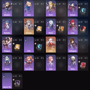 [2in1] GENSHIN IMPACT + Honkai: Star Rail | 55 AR | 45 CHARACTERS | 11 LEGENDARY | 1 LEGWEAPON | 4 CONSTELLATION  - Image 5