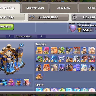 🔥TH 18 MAX X MAX TROOPS🔥BK 105 AQ 105 MP 95 GW 80 RC 55 DD 12 || GG 27 SB 27 EB 27 RS 26 FB 23 FA 20 AF 20 || NC 500 - Image 5