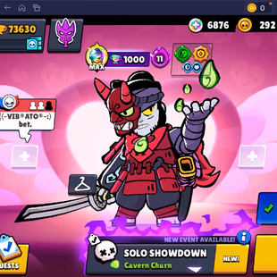 12 TITLES | 305 SKINS | 73.600 TROPHY | 99 BRAWLERS | 22 HYPERCHARGED | 26 MAXED BRAWLERS | 9 BUFFIES - Image 1