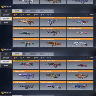 OG ID In World | 3500 USD Price | 30x Mythic Full Max | 6x Mythic Character | 81k CP Available | 180x Legendary Weapon - Image 7