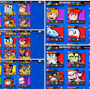 100/100 BR | 55.6K TROPHY | 51 MAX [ 30 HYPERCHARGED ] | 300 RARE SKINS | 14 BUFFIES | 16 PRESTIGE | FULL ACCESS  - Image 4