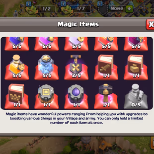 🔥PREMIUM TH18🔥LEAGUE KING SKIN!! SB/MAX MM/MAX AF/MAX RS/MAX EB/MAX GG/20!! DRAGON STATUS!! MEDALS-320 MAGIC ITEMS  - Image 6