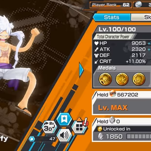 [4130][IOS+ANDROID] 16 EX META - 71 HB - Light Luffy + Kizaru + Kuzan + Shanks + Yamato + Kaido + Lucci + Roger + Sabo  - Image 5