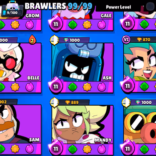 BEST DEAL | 91K TROPHY | 99/99 BRAWLER | 86X MAX | 65X HYPER | 320X SKINS | OLD SKINS | DELIVERY INSTANTLY  - Image 7