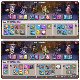 F679-||🔥TH18 FULL MAXED🔥|| HEROS-100-100-80-72-50-13 || WALL MAX || 15X EPIC EQUIPMENT MAX TYPE || 10X RARE HEROS SKIN - Image 5