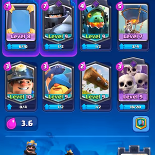 4.3k Cups / lvl 23 / Mega Knight deck / 10 evolutions / 407 gems / 8 emoji / read description - Image 5