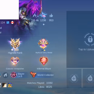 [IOS/ANDROID] CEL LVL 124 | 130 HEROES | 644 SKINS | LUXURY WORLD COLLECTOR | 3 LEGEND - 6 COLLECTOR WITH LING - JJK -  - Image 6